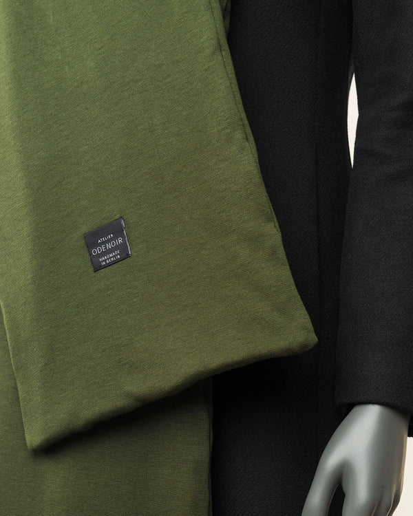 Thermal Scarf Rosin Green - Atelier Odenoir  - Geschlechtsneutrale Kleidung Handmade in Berlin - Gender Neutral Clothing Handmade in Berlin