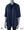 Gender Neutral Night Blue Closed Kimono Cardigan ST - Atelier Odenoir  - Geschlechtsneutrale Kleidung Handmade in Berlin - Gender Neutral Clothing Handmade in Berlin