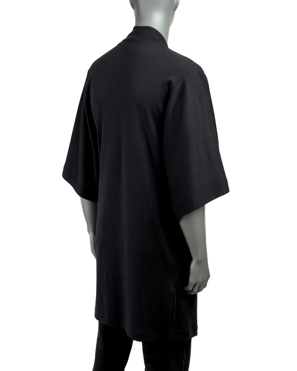 Gender Neutral Black Kimono ECOVERO