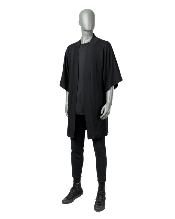 Gender Neutral Black Kimono ECOVERO