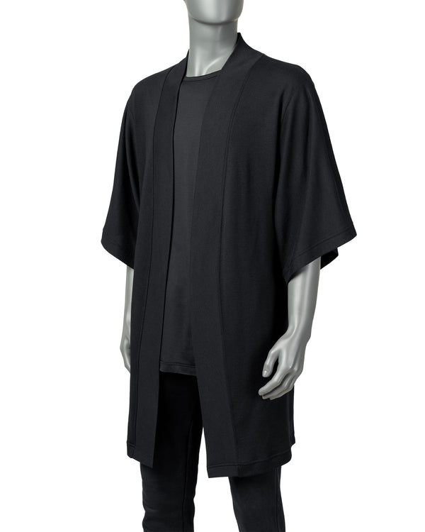 Gender Neutral Black Kimono ECOVERO